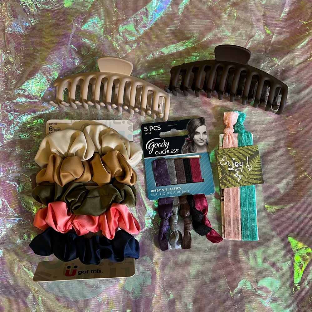 Bundle of unused hair scrunchies BNWT